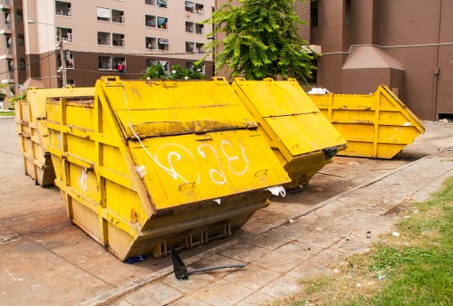 Professional muck away team removing debris in Plaistow