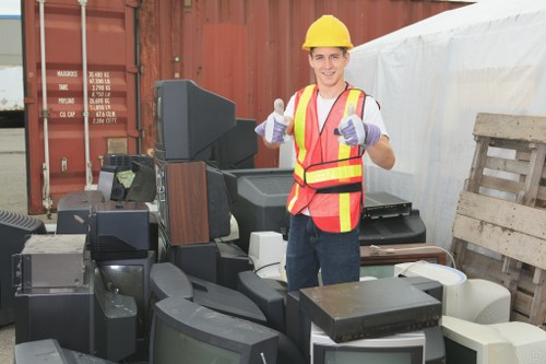 Plaistow Skip Hire team assisting customers
