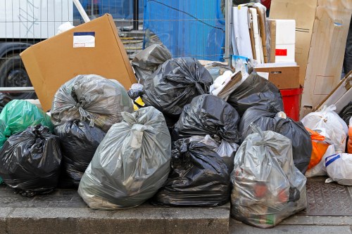 Commercial recycling services at a Plaistow business